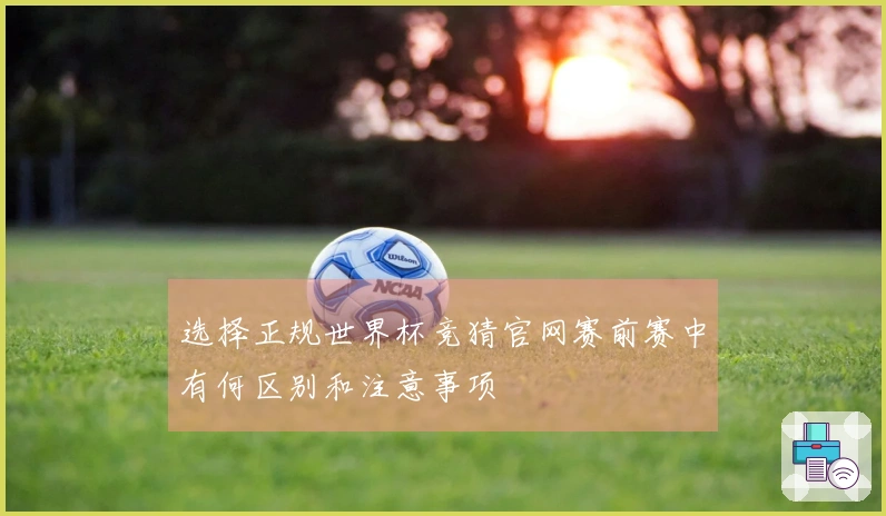 选择正规世界杯竞猜官网赛前赛中有何区别和注意事项